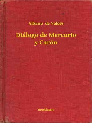 cover image of Diálogo de Mercurio y Carón